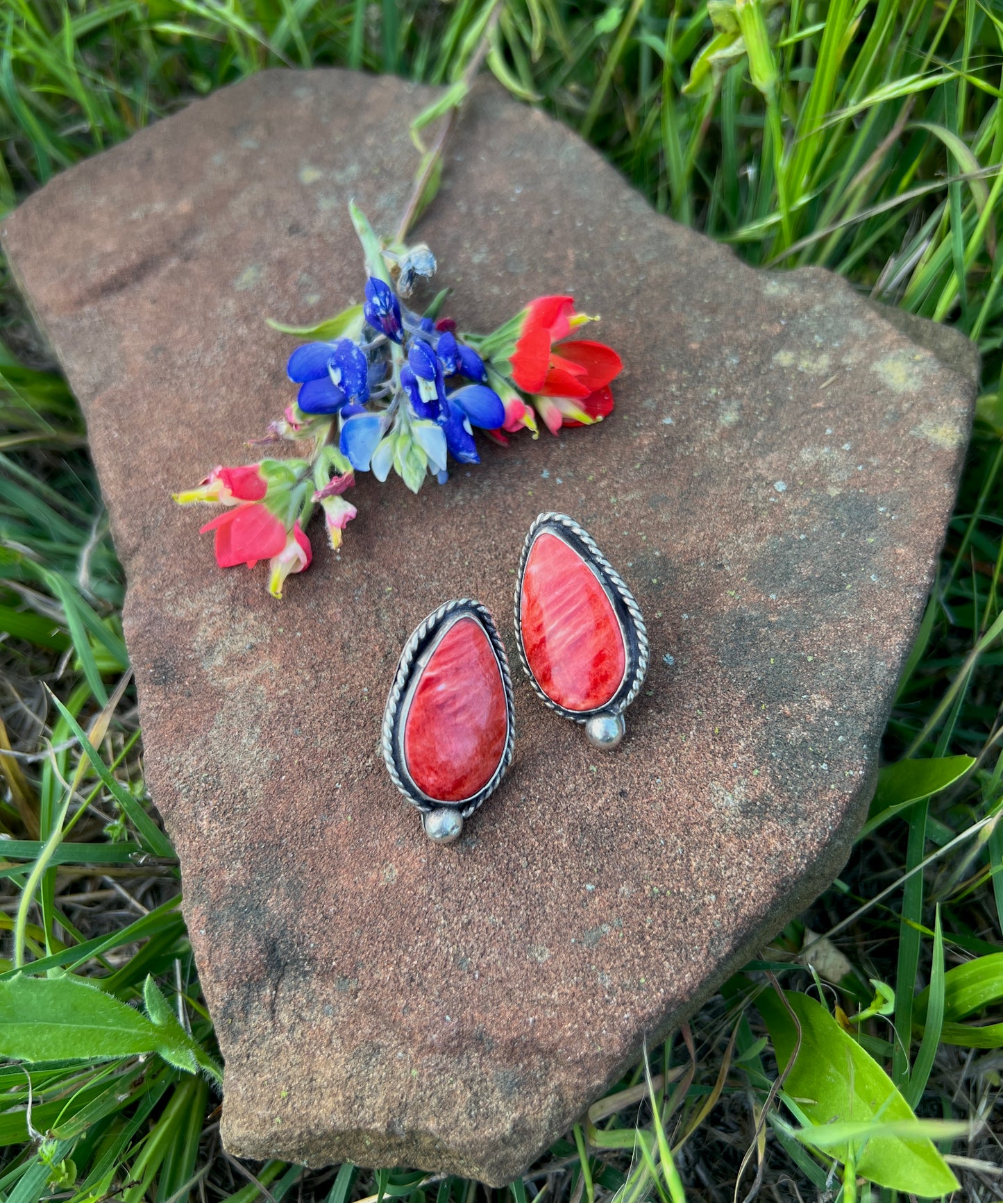 The Ruby Earrings