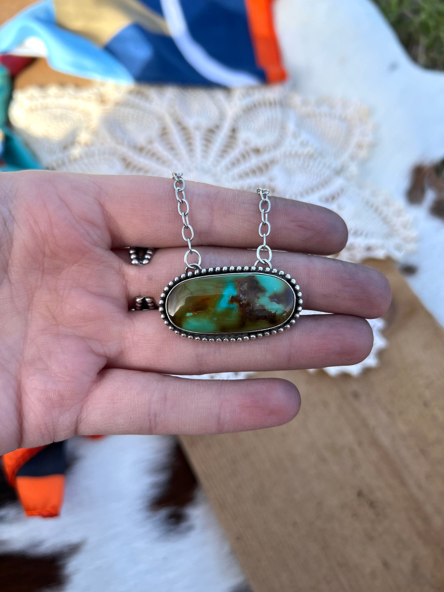 The Palmer Bar Necklace