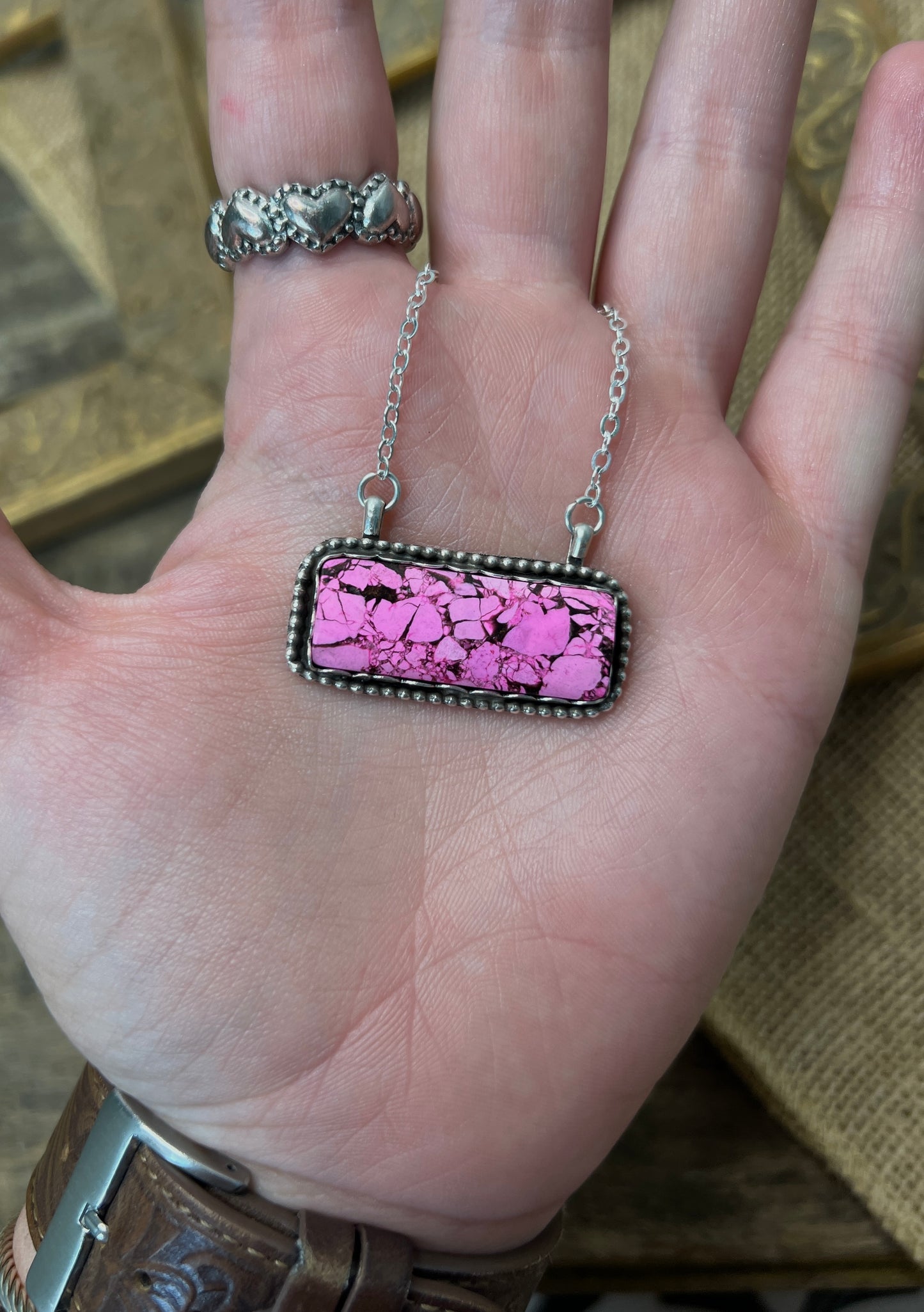 The Barbie Girl Bar Necklace