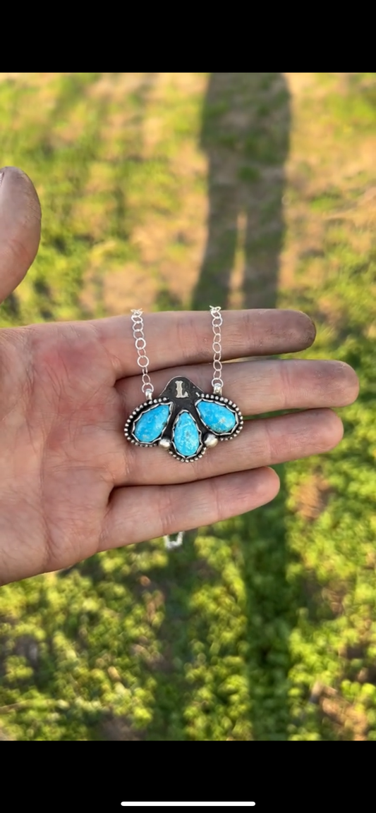 BLUE Initial Necklace PRE-ORDER