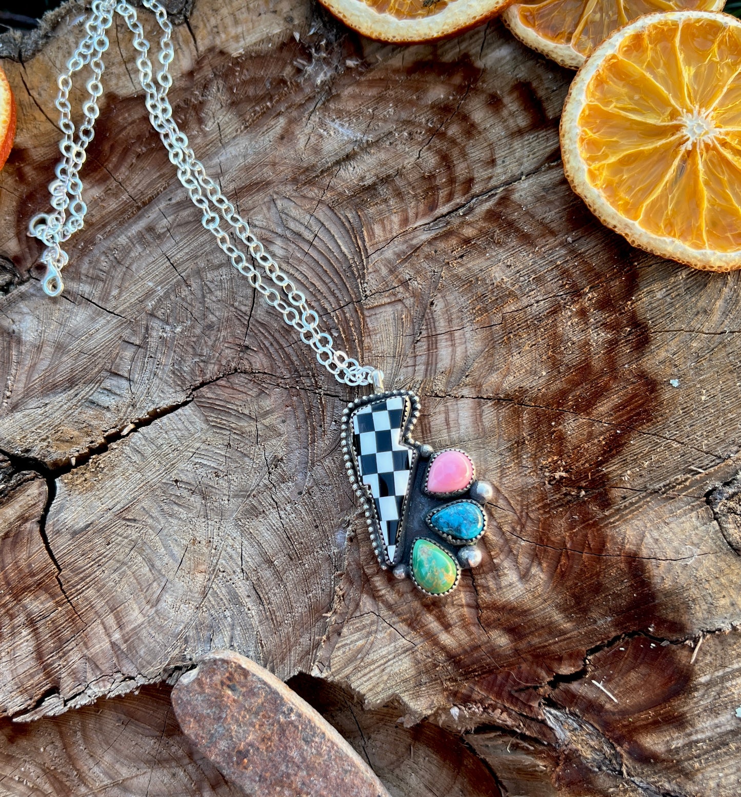 The Jayla Lightning bolt Necklace